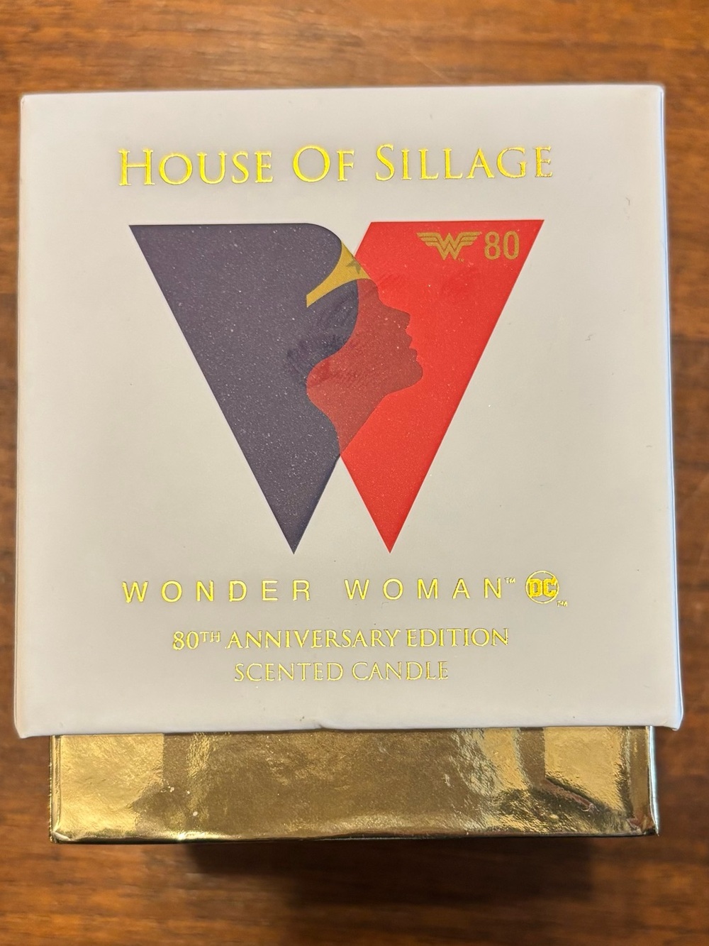 House of Sillage Wonder Woman 80th Anniversary Candle Unused
